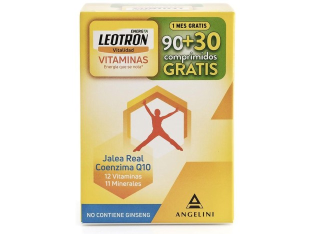 Leotron Vitaminas Comprimidos 90 + 30 De Regalo...