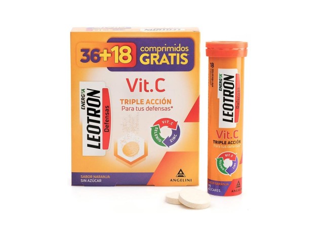 Vitamina C Triple Acción Comprimidos...