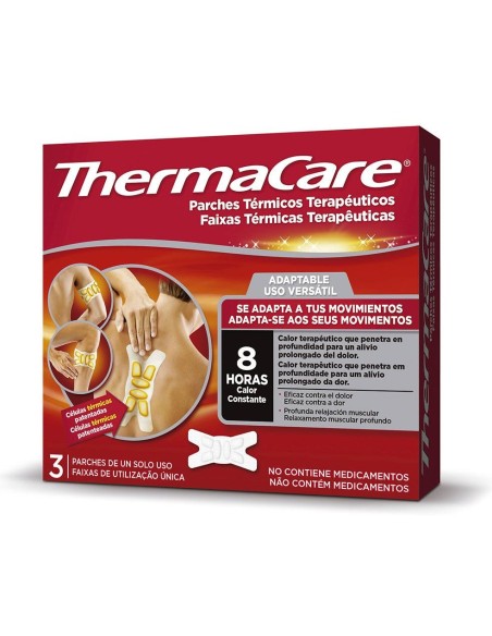 Thermacare Adaptable Parches Térmicos, 3 Unidades