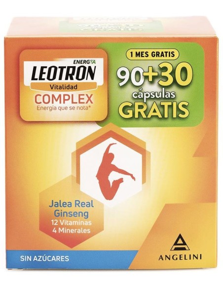 Leotron Complex Cápsulas 90 + 30 De Regalo 120 U