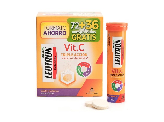 Vitamina C Triple Acción Comprimidos...