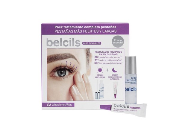 Belcils Tratamiento Completo Pestañas Estuche 2 Pz