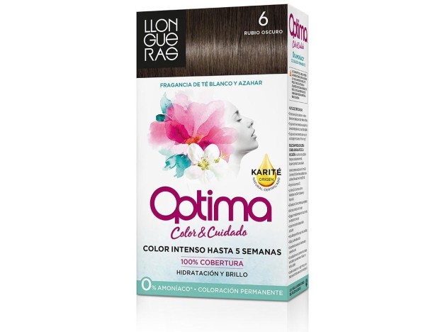 Llongueras Optima Tinte De Cabello N6 Rubio...