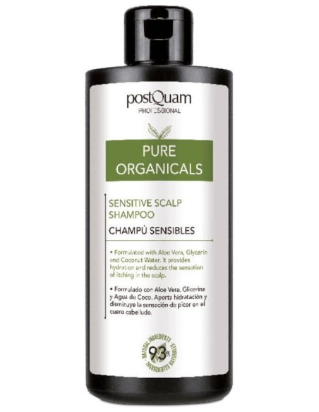 Postquam Pure Organicals Sensitive Scalp Shampoo 400Ml