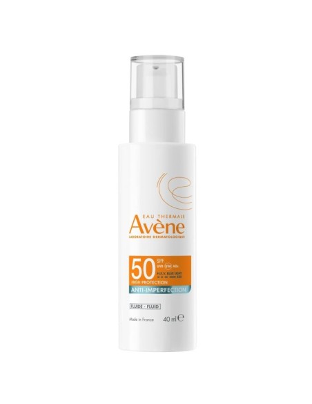 Avene Solar Cara Antiimperfecciones SPF50+ 40 ml