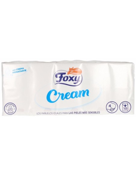Foxy Cream Pañuelos Pieles Sensibles 10X9Uds
