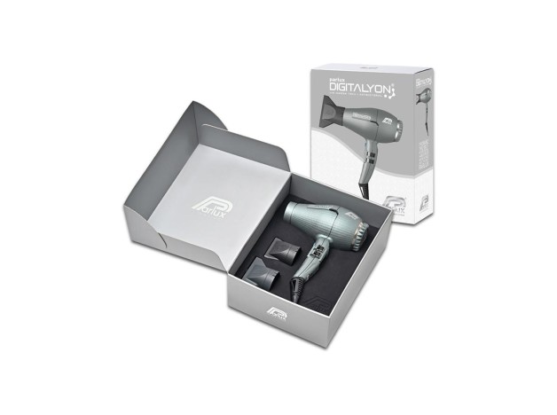 Parlux Digitalyon Secador Gris Glitter 1 U