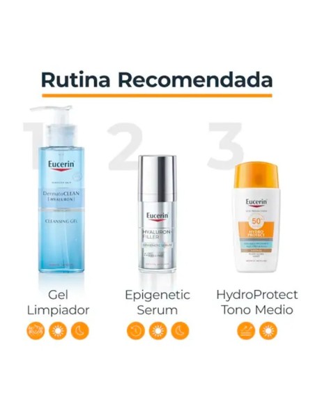 Eucerin Solar Cara Hydro Protect Medio SPF50+ 50 ml