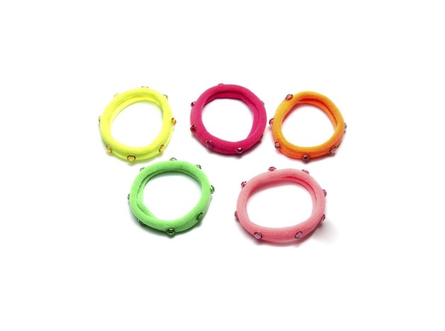 Gomas Con Piedritas De Colores 5 U