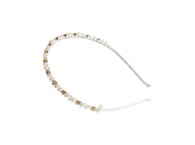 Inca Diadema Metal Con Abalorios 1Ud