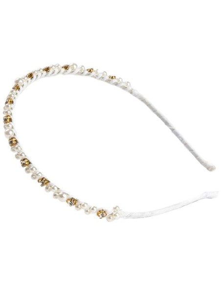 Inca Diadema Metal Con Abalorios 1Ud