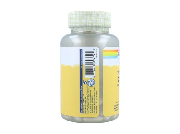 Solaray Vitamina D3+K2 4000Ui 50Mcg 120...