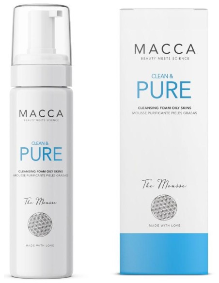 Macca Clean %26 Pure Cleansing Foam Oily Skins 200Ml