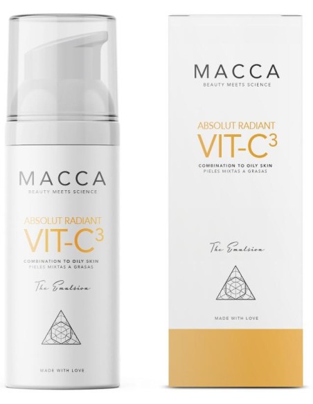 Macca Absolut Radiant Vit-C3 Emulsion Combination To Oily Skin 50Ml