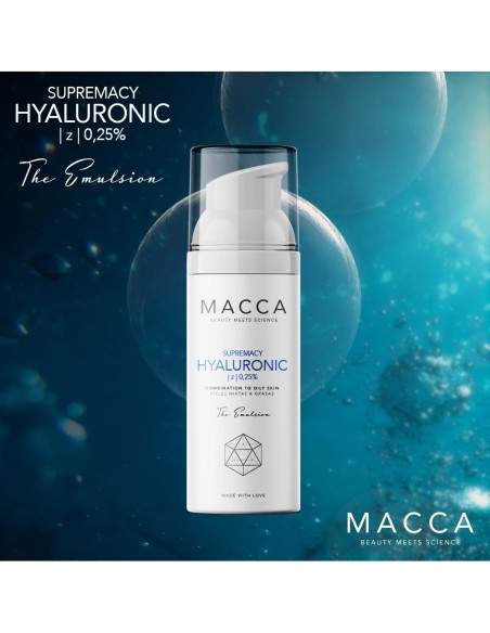 Macca Supremacy Hyaluronic Z 025% Emulsion Combination To Oily Skin 50Ml