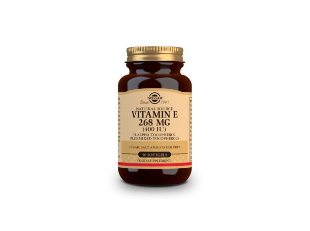 Solgar Vitamina E 268Mg 400Iu 50 Tabletas