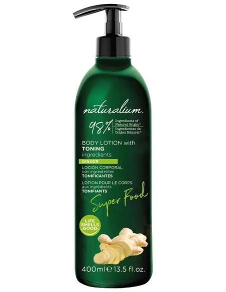 Naturalium Super Food Ginger Toning Body Lotion 400Ml
