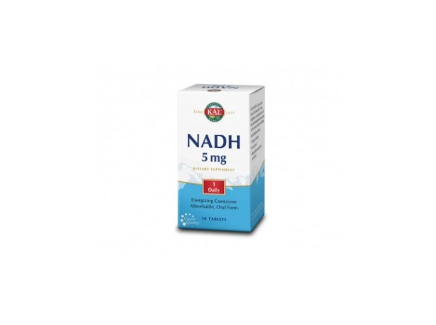 Solaray Nadh 5Mg 30 Comprimidos