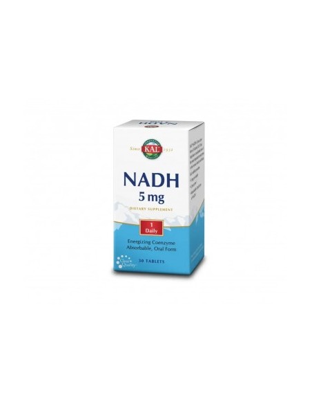 Solaray Nadh 5Mg 30 Comprimidos