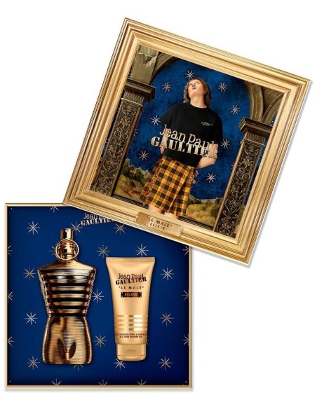 Le Male Elixir Parfum Estuche 2 Pz