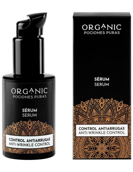 Organic Pociones Puras Sérum Control Antiarrugas 30Ml