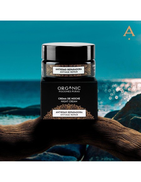 Organic Pociones Puras Crema Noche Antiedad Reparadora 50Ml