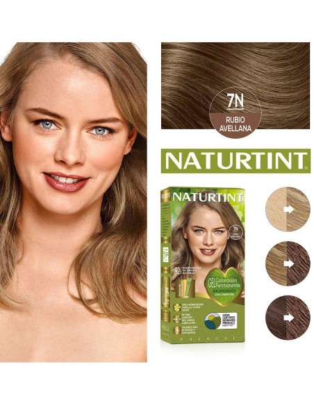 Naturtint Coloracion Permanente 7N Rubio Avellana 170Ml