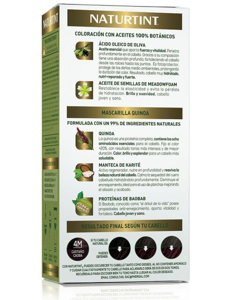 Naturtint Biobased 4M Castaño Caoba