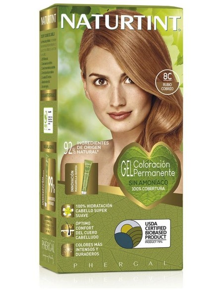 Naturtint Biobased 8C Rubio Cobrizo
