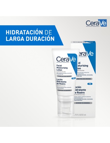 Cerave Loción Hidratante de Rostro 52 ml