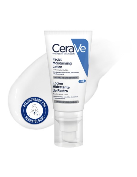 Cerave Loción Hidratante de Rostro 52 ml