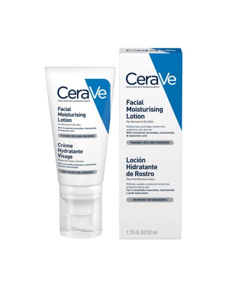 Cerave Loción Hidratante de Rostro 52 ml