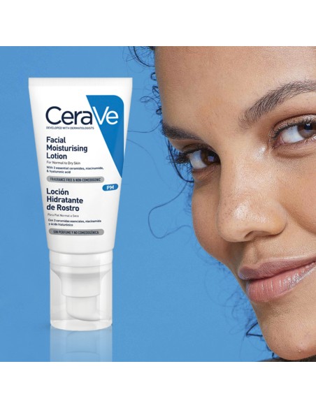 Cerave Loción Hidratante de Rostro 52 ml