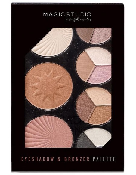 Magic Studio Eyeshadow %26 Bronzer Palette 23G