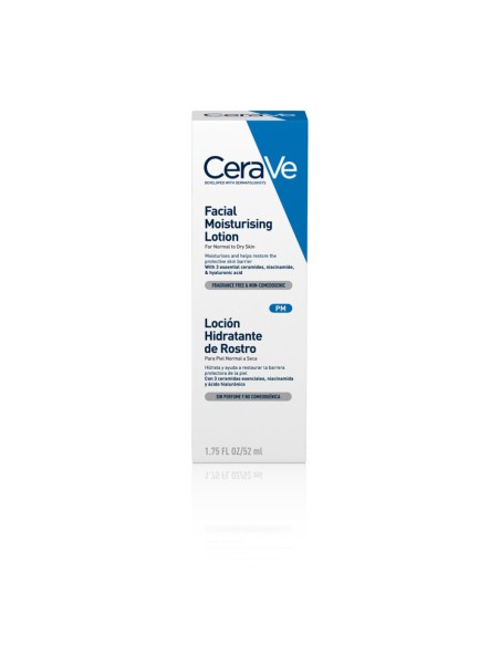 Cerave Loción Hidratante de Rostro 52 ml