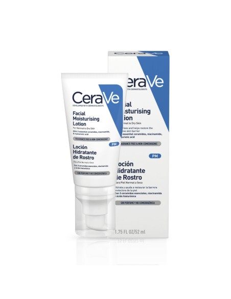 Cerave Loción Hidratante de Rostro 52 ml