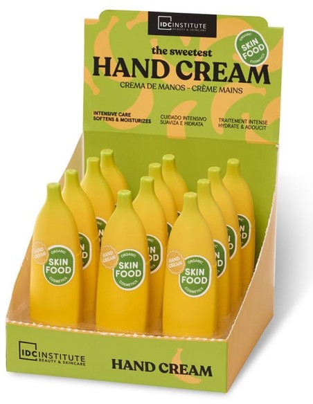 Idc Institute Banana Hand Cream Organic Skin Food 40Ml