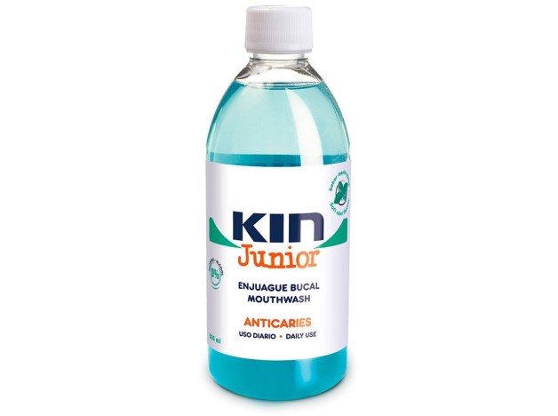 Kin Junior Enjuague Bucal Anticaries 500 Ml