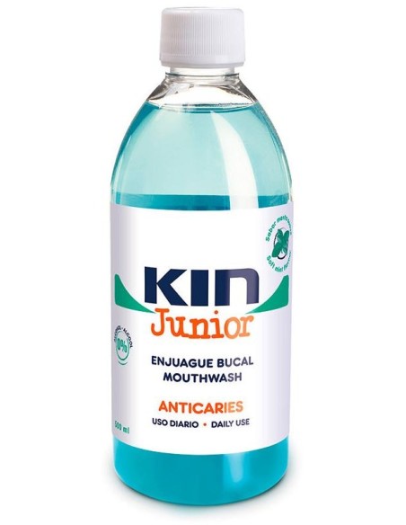 Kin Junior Enjuague Bucal Anticaries 500 Ml