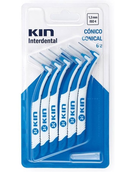 Kin Interdental Cónico 1,3 Mm 6 U
