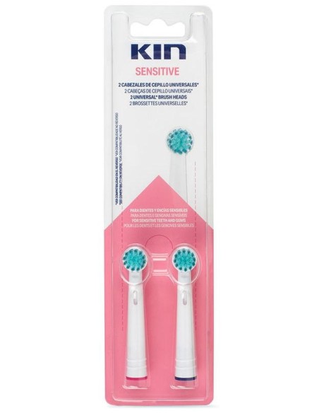 Kin Sensitive Cabezal Cepillo Eléctrico Universal 2 U