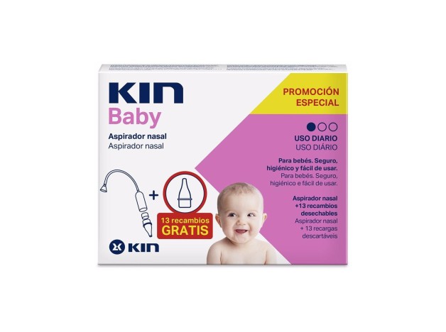 Kin Baby Pack Aspirador Nasal +10 Filtros Rec