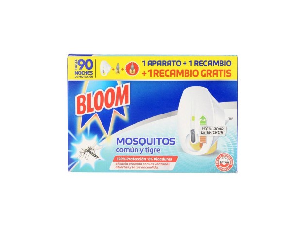 Bloom Insecticida Mosquitos Eléctrico +...