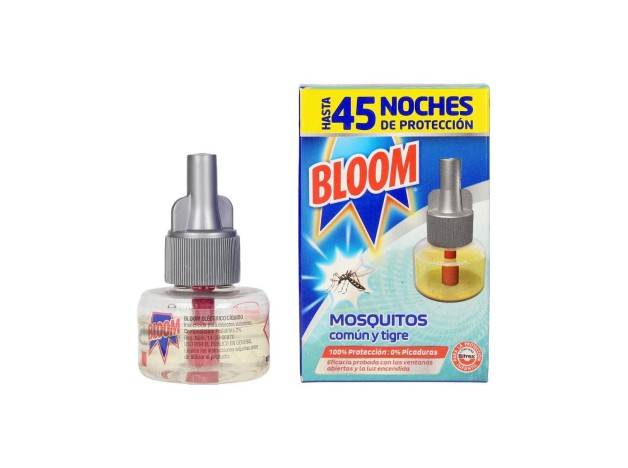 Bloom Mosquitos Recambio Eléctrico Líquido 45...