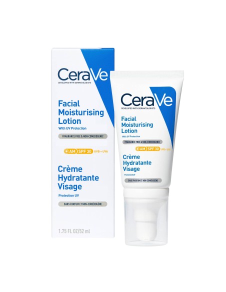 Cerave Loción Hidratante de Rostro SPF30 52 ml