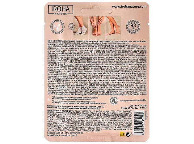 Iroha Nature Calcetines Con Aceite De Argán Y...