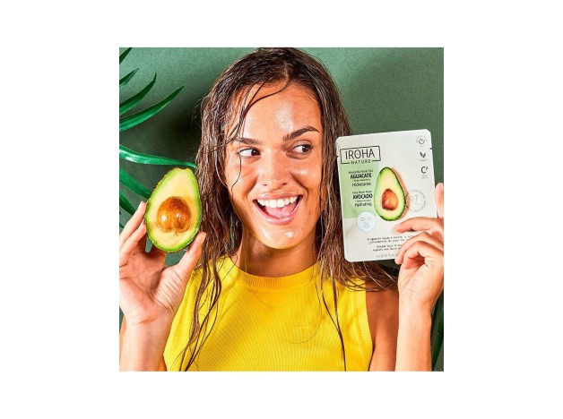 Iroha Nature Mascarilla Facial Tisú Hidratante...