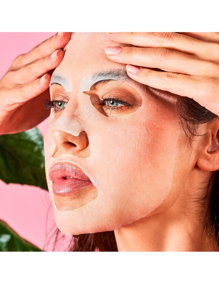 Iroha Nature Mascarilla Facial Tisú Iluminadora Pitahaya 20Ml