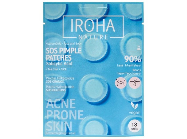 Iroha Nature Parches Sos Granos Para Acné Cara...