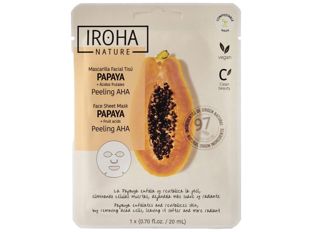 Iroha Nature Mascarilla Facial Peeling Aha...